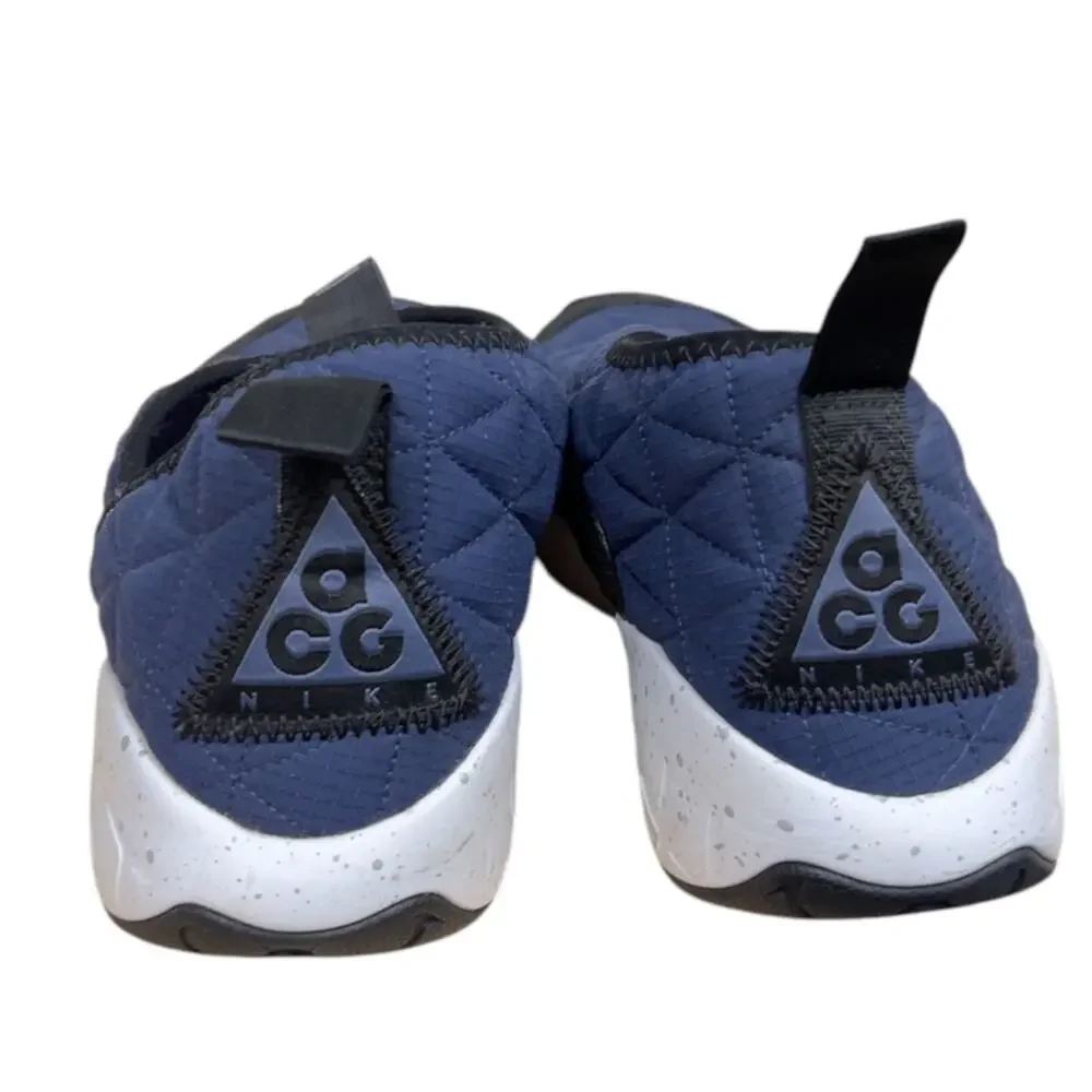 Nike ACG Moc 3.0 Men’s 9 Women’s 10.5 Navy Blue Quilted Slip On CJ1302-400
